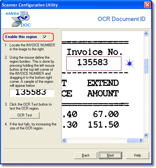 entrée.DOC Document Scanning Software - Scanner Configuration Utility